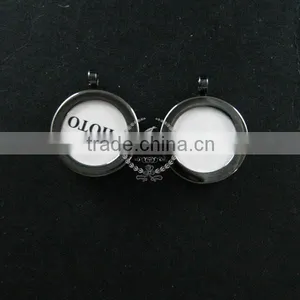 14mm Round Bezel Base Tray Setting Gun Black Plated Brass Photo Frame Brass Custom Pendant Charm Locket DIY Blanks 1830065 thumbnail-1
