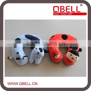Soft Microbeads Animal Tube U Shaped Travel Neck Pillow thumbnail-1