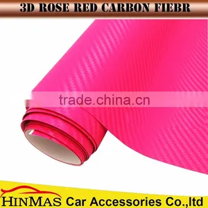 Hinmas Full Car Body Wrap 3d Carbon Fiber Vinyl Blue for Color Changing thumbnail-3