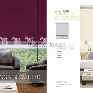 Laser -cut Roller Blinds Fabric /panel Screen Fabric /translation Shade Fabric thumbnail-6