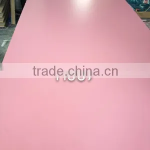 18mm Pink Laminated Melamine Mdf Board From Linyi thumbnail-1
