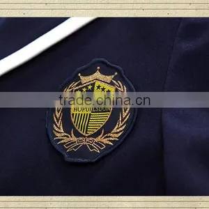 2016 White Binding Blazer Nude Trouser Skirt Check Fabric School Uniform thumbnail-6