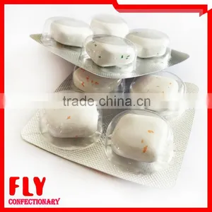 Gourmet Food Fruit Chewing Gum, Center Filled Bubble Gum With Jam thumbnail-1