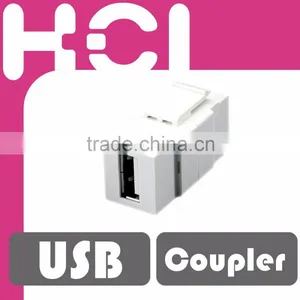 USB 2.0 A to A Inline USB 180 Degree Coupler thumbnail-1