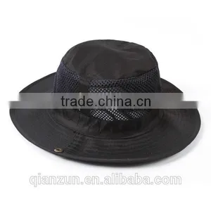 Black Wide Brim Hat/Wide Brim Hat/Wide Brim Hat Men thumbnail-1