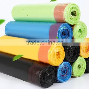 15 Ct 13 Gallon Commercial Kitchen Drawstring Trash Bag Garbage Bag Yard Clear thumbnail-1