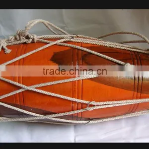 India Musical Instrument Dholak Drum Rope Tuned Dholki Dhol thumbnail-2