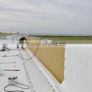 Yellow Color Thermal Insulation Rockwool Soundproofing With Single Aluminum Foil thumbnail-5