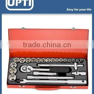 24pcs 1/2 Dr. Ratchet Handle Socket Wrench Sets thumbnail-1
