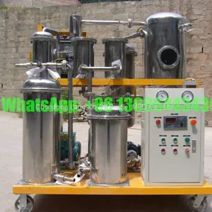 Stainless Steel Durable Lubricating Oil Purifier, Hydraulic Oil Purification Machine, Gearbox Oil Filtration Plant thumbnail-1