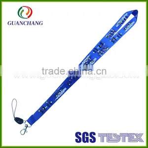 2015 New Products Promotion Personalized Satin Ribbon Lanyards thumbnail-2