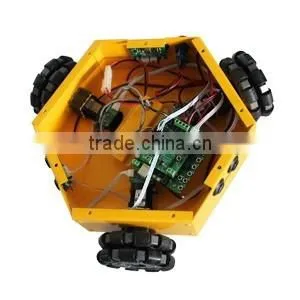 3WD 100mm Omni Wheel Mobile Robot Kit Triangle 10003 thumbnail-2