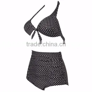 2017 High Waist Swimwear With Colorful Style thumbnail-5
