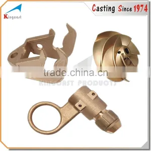 ODM Customized Cam Switch Bronze Casting Part/Integral Pipe Flange Zinc Casting Part/Connector Base Sand Casting Part thumbnail-5