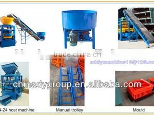 Ghana Brick Making Machine for Sale/ Hot Small Concrete Block Making Machine thumbnail-6
