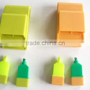 2 in 1highlighter Marker Pen With Paper Clip/fluorescent Pen/multi Colored Highlighter Pen thumbnail-1