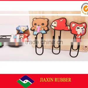 Hot Selling Wholesale New Design Funny Silicone Bookmark thumbnail-1