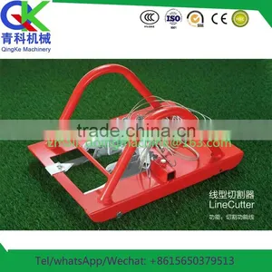 Sports Field With Artificial Grass and Small Cutter thumbnail-3