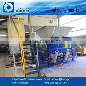 Double Shaft Shredder for Plastic With CE Certificate thumbnail-2