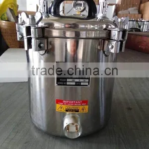 PA-BM Mini Portable Pressure Steam Sterilizer Electric or LPG Heated Dental Autoclave -Bluestone Autoclave thumbnail-2