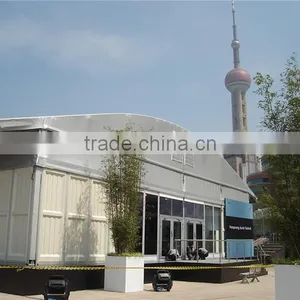 Hot Sale High Quality Curve Aluminum Structure Wedding Event Tent thumbnail-5