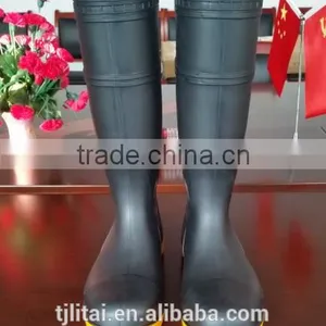 Classical Wellington Boots With Black Yellow ,safety Boots,pvc Shoes thumbnail-1