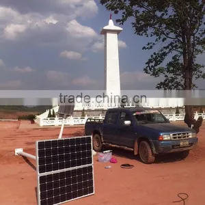 LED Solar Powered Street Light 6m 30W LED Light + 100w Solar Panel thumbnail-2