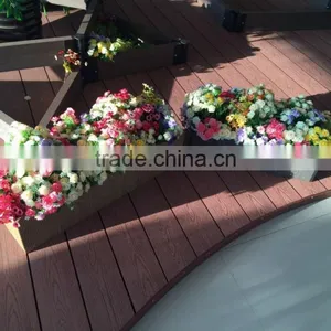 Outdoor Garden Decoration Customized Garden Planters Wpc Flower Box thumbnail-4
