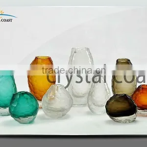 Empty Reed Diffuser Vases;vase Atomizer;home Decor Hand Blown Perfume Bottle;unique Perfume Empty Glass Bottles thumbnail-1