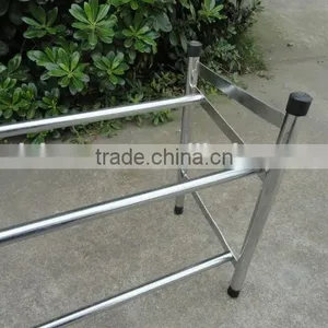 Metal Chrome Plating Shoes Rack and Shoes Storage thumbnail-3