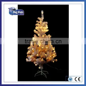 1.5m Hinged Branches White Christmas Tree thumbnail-2