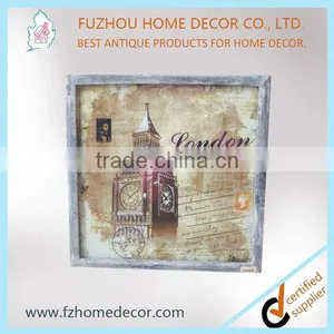 Round Shape Large Metal Picture Frames With Glass Printing thumbnail-5