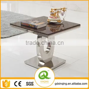 D406 Furniture Stainless Steel Modern Side Table thumbnail-1