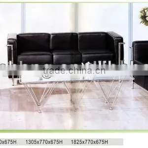Le Corbusier Grande 3 Seater Sofa Lc3 Sofa,LC2 Sofa,3 Seater Lc2 Sofa thumbnail-1