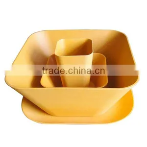 Salad Bowl ,Degradable Biodegradable Bamboo Fiber Bowl thumbnail-4