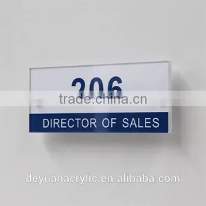 High Quality Acrylic Frame Countertop Led Lighted High Bright Tabletop Acrylic Signage thumbnail-5