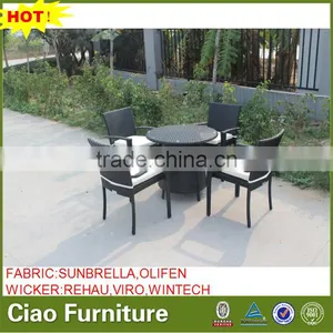 Wholesale Rattan Wicker Furniture Rattan Dining Set thumbnail-3