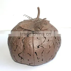 Metal Pumkin Candle Holder thumbnail-1