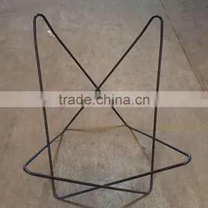 Metal Chair Hot Sale Butterfly Stainless Steel Polishing Finished Chair Frames thumbnail-3