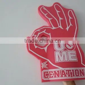 Green Sponge Foam Hand Gloves thumbnail-6