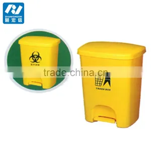 Hospital Plastic HDPE Waste Bin Trash Can thumbnail-2