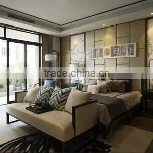 BISINI Modern Chinese Style Bedroom Design in Manor thumbnail-1