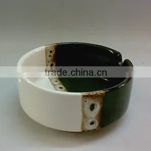 Ceramic White Round Promotion Cigar Ashtray thumbnail-2