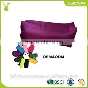 Lay Bag Inflatable Air Lounge Sofa Hangout Camas Inchable Camping Air Beach Bed Sleeping Bags Portable Lazy Bag thumbnail-1