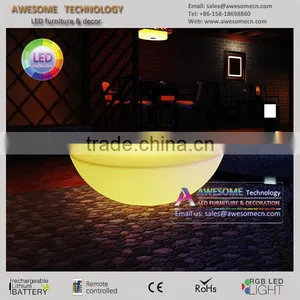 Plastic Luxury Led Lit Centre Table Casino Table thumbnail-2