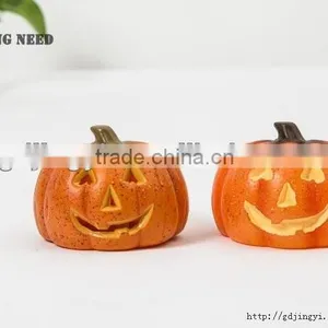 Wholesale Plastic PP Acrylic Led Light up Small Halloween Pumpkin Decoration thumbnail-5
