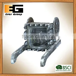 Home Decration Indoor Wooden Carts for Flower thumbnail-4