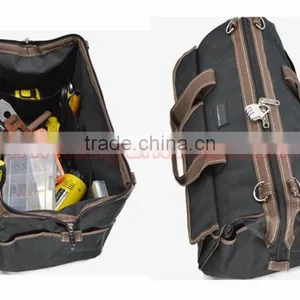 Multifunctional Electrical Tools Bag Case Oxford Electrician Canvas Tool Bag Toolkit Box thumbnail-6