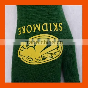 IPad Screen Touch Smart Gloves With Rubber Logo thumbnail-3