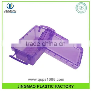 Customized Color Plastic Storage Box With Lid With Lock thumbnail-2